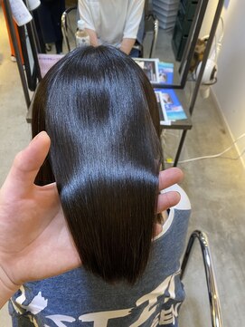 ループス 自由が丘店(Loops) 【髪質改善】ノンダメージストレート/自由が丘/縮毛矯正