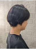 レイヤーショートボブ
