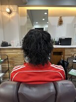 スウェル 船橋店(Swell)&nbsp;ハイライト/マッシュパーマ/ウルフ/波巻き/メンズ3