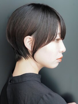 カライングドゥ(ing deux) 大人ショートボブ丸みショートカットマッシュショート前髪あり