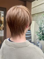 ココカラヘアー ニコ(cococara hair nico)&nbsp;ウルフレイヤー/ブリーチなし/ミルクティーベージュ/10代20代☆