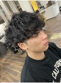 大分メンズパーマ/スパイラルパーマメンズ/大分メンズヘア