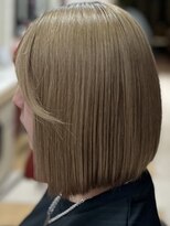 ヘアークリアー せんげん台&nbsp;おしゃれ大人のデザインカラー ミルクティーベージュ 艶感◎