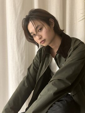 ノラキチジョウジ(NORA KICHIJOJI) ビジネスアップバングショートセンターパートミディアム