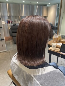 アヴァンスアンス 広島袋町店(AVANCE.ens) ピンクブラウン