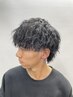【加賀屋指名限定】メンズカット＋スパイラルorツイストスパイラルパーマ