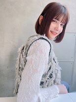 ケイト(kate)&nbsp;【kate 大宮】オリーブグレー×内巻きボブ