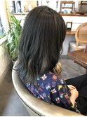 オリーブグレージュ髪質改善/仙台/青葉区/カラー
