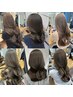 【RIKO指名】透明感、艶ブリーチなしダブルカラー＋4step TR [池袋駅]
