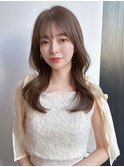 20代30代40代◎韓国ヘアー顔周りレイヤー似合わせカットロブ