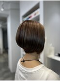前下がり髪質改善ボブ顔まわりレイヤー20代30代40代[表参道]