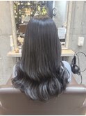 ブリーチ無しカラーラベンダーブラウン【LODAT横浜】