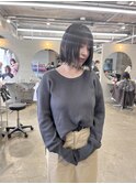 髪質改善と透明感カラー