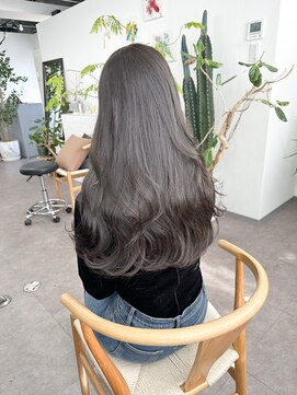 ノート(note) ☆透明感スモーキグレージュ髪質改善レイヤーカットブリーチなし