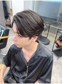 ホワイトメッシュ/ツイスト/ツイスパ/パーマ/メンズ/眉毛