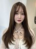 似合わせカット+美髪ストレート￥22000