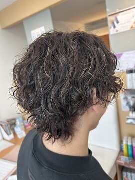 ヘアポジション 横手(HAIR Position) サーフカール/波巻き