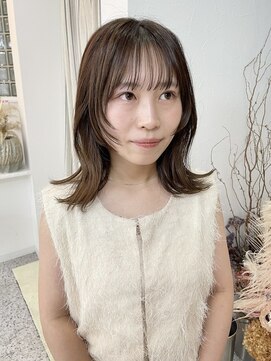 ロマーリ 岡山店(LOMARLIE) くびれヘア20代30代40代ハイレイヤーウルフハッシュカット