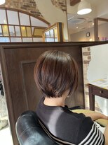 アドラーブル 女池店(adorable)&nbsp;【ショートボブ】【ハイライトカラー】【30代40代50代】