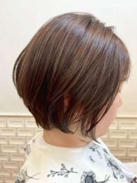 ナオシ 田原台店(nao c) やわらか丸みショートボブ【四條畷市】