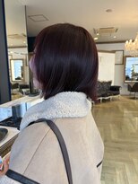 コワファースト 大分(COIFF1RST) 髪質改善/切りっぱなし/赤髪