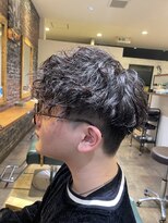 サク 田町芝浦(Sac.)&nbsp;齊藤豪　メガネかける人におすすめスペインカール