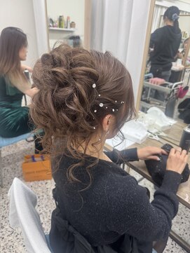 エーピー(Ap) ふわふわなアップスタイル