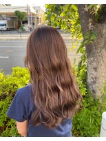 ジルフラン(JILL franc) ナチュラルブラウン3/4ゆるふわウェーブ