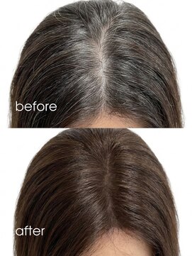 ワンマイル 八潮店(one mile) 30代40代50代◎白髪染めリタッチカラーミディアムヘア八潮