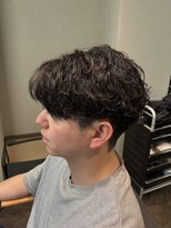 覇気(HAKI)&nbsp;前髪上げシャドウパーマ