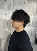 マッシュ×波巻きスパイラル