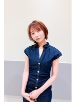 トップシェイプ(TOP SHAPE) 大人可愛い丸みショートボブ
