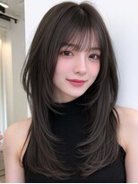 サロンドアイ(salon de i)&nbsp;くびれロングレイヤー × ショコラブラウン