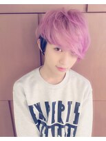 ピチカート(pizzicato) 『前下がりマッシュ』×『ファンシーピンクカラー』