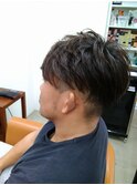 ツーブロックショート
