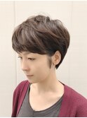 大人かわいい耳かけショートスタイル【Ruufus恵比寿渋谷】