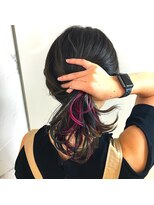 アヴァンスクロス あべのルシアス店(AVANCE.CROSS)&nbsp;デザインカラー×インナーカラー×ツヤ感