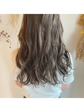 ヘアドゥーレディバグ 大和八木店(HAIR DO LADY BUG) 【夏スタイル】ハイライトカラーグレージュ