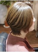 ナチュラルショートボブ