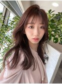 前髪○韓国レイヤーイルミナカラーインナーカラー