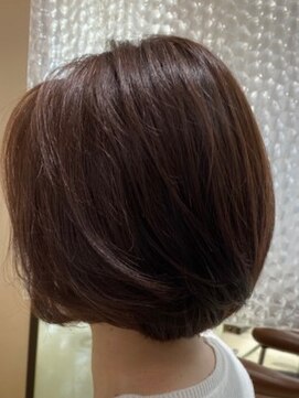 アズール 草加(azule) 30代40代大人かわいいヘア　ショートボブサンドベージュ[草加駅]