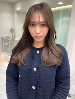 ロンド マーレ 天神大名店(Lond mare) 韓国ヘア 韓国風ヘア くびれ巻き 顔まわりカット レイヤー