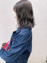フェンヘアーアイス 中目黒(Fen.hair ici)&nbsp;愛されボブパーマ☆20代30代伸ばし掛けボブ透明感カラー