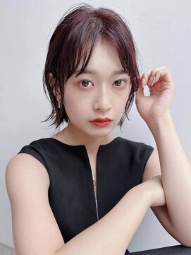 トルネード(TORNADO) 大人ショートボブ ミニボブ 前髪あり 丸顔面長エラ張りA510