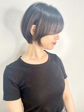 ラウンジ モリオ イケブクロ(Lounge MORIO Ikebukuro) 【morio池袋】似合わせショート黒髪レイヤーマッシュ