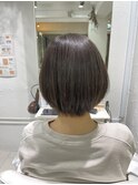エイジングケアカラー 大人ボブ
