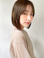 レクタ(RECTA) イメチェンハッシュカット似合わせカットフルバング大人ボブ4