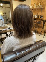 チリンバイロストシティー(Chillin by LOSTCITY)&nbsp;くびれボブショートボブ髪質改善白髪ぼかしハイライト