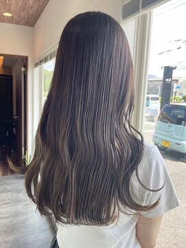クララジャパン ナベシマ(CLALA JAPAN Nabeshima) ミルクティーベージュダブルカラーインナーカラーハイライト