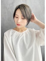 トランクイルグラフ(TRAN9UIL graph) 20代30代40代ハイトーンアッシュショート＃914